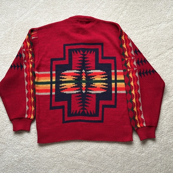 Mens Vintage Pendleton Sweater High Grade Western Wear - Picture 6 of 6